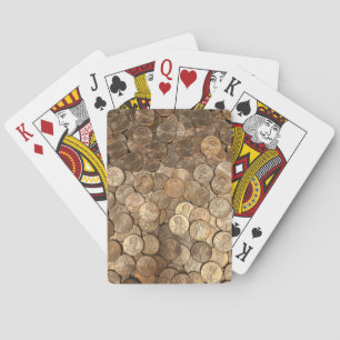 Baraja De Cartas Pingüinos o centavos brillantes