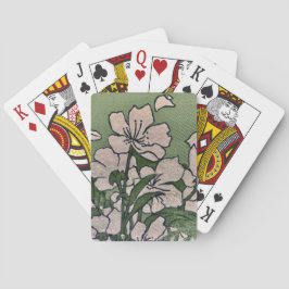 Baraja De Cartas Pink Blossom Green