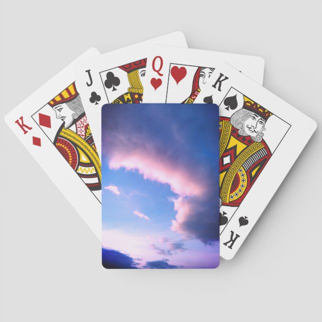 Baraja De Cartas Pink clouds (Reverso)