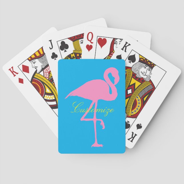 Baraja De Cartas Pink Flamingo Thunder_Cove (Reverso)