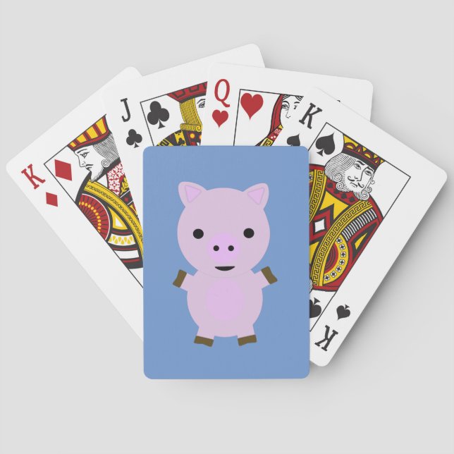 Baraja De Cartas Pink Piggy (Reverso)