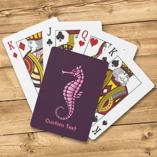 Baraja De Cartas Pink Seahorse