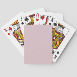 Baraja De Cartas Pink sólido