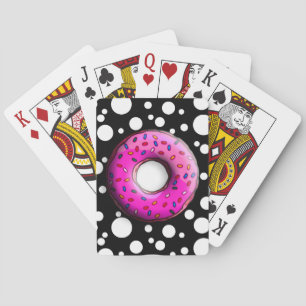 Baraja De Cartas Pinky Donut con rociadores coloridos + tus ideas
