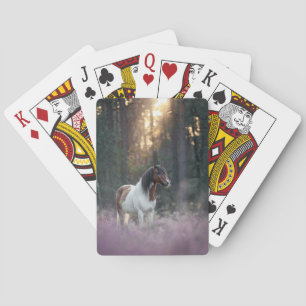 Baraja De Cartas Pintar tarjetas de juegues de caballos