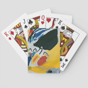 Baraja De Cartas Pintura abstracta del concierto de Kandinsky Impre