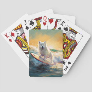 Baraja De Cartas Pintura americana de surf en Eskimo Beach