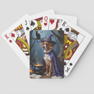 Baraja De Cartas Pintura caprichosa de Halloween de Bouviers des Fl