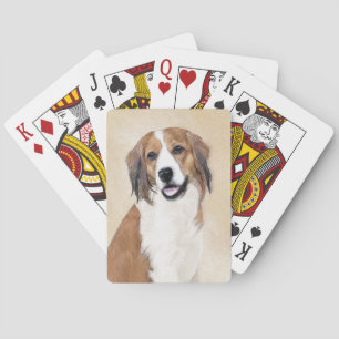 Baraja De Cartas Pintura de Nederlandse Kooikerhondje - Arte de per