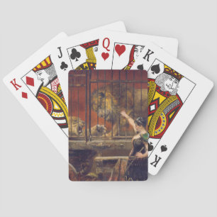 Baraja De Cartas Pintura de Paul Friedrich Meyerheim