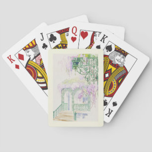 Baraja De Cartas Pintura idílica decorativa