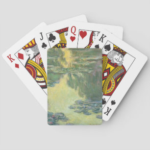 Baraja De Cartas Pintura impresionista de Claude Monet Water Lilies
