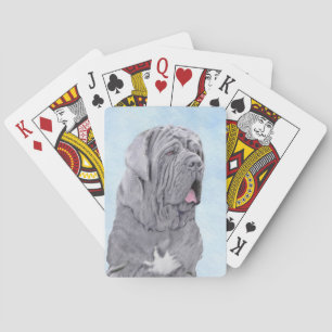 Baraja De Cartas Pintura Neopolitana de Mastiff - Arte Perro Origin