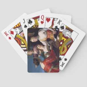 Baraja De Cartas Pintura renacentista de mujeres con grisú