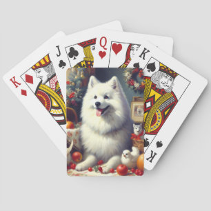 Baraja De Cartas Pintura vintage del esquimal estadounidense