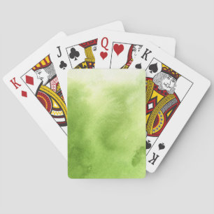 Baraja De Cartas pinturas de acuarela en papel de textura áspera