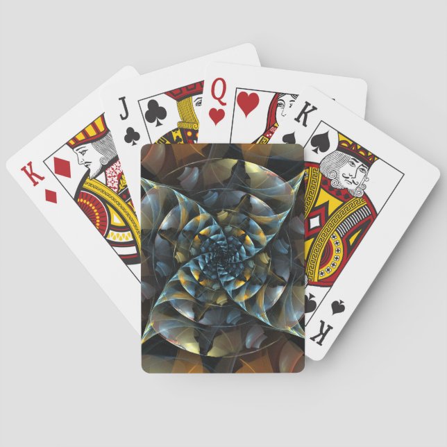 Baraja De Cartas PinWheeler Abstract Art (Reverso)