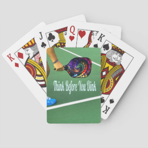 Baraja De Cartas Piquetes pensar antes de que te hundas