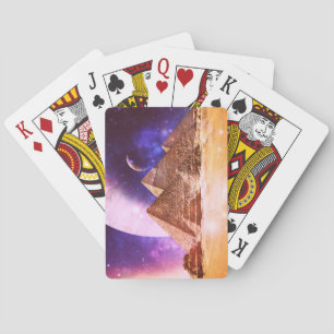 Baraja De Cartas Pirámides espaciales