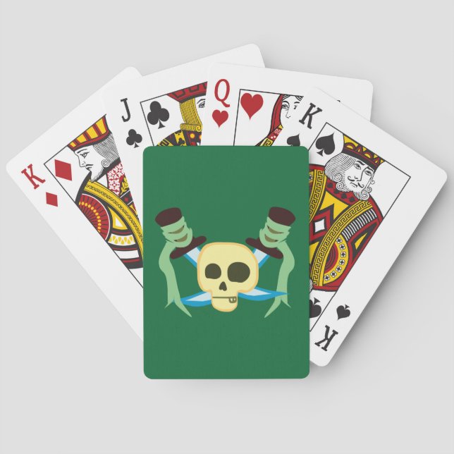 Baraja De Cartas Pirata (Reverso)