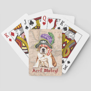 Baraja De Cartas Pirata bulldog