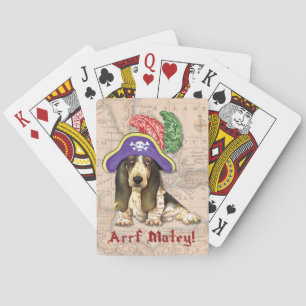 Baraja De Cartas Pirata Hound Basset