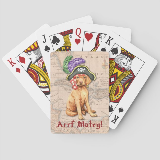 Baraja De Cartas Pirata Vizsla (Reverso)