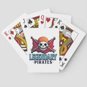 Baraja De Cartas Piratas legendarios