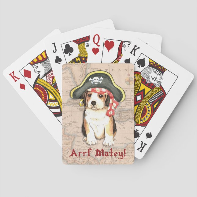 Baraja De Cartas Pirate Gorra Beagle (Reverso)