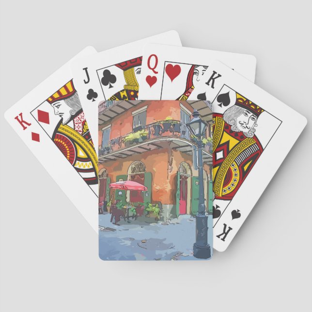 Baraja De Cartas Pirates Alley Nueva Orleans (Reverso)