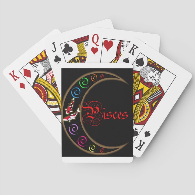 Baraja De Cartas Pisces (Reverso)