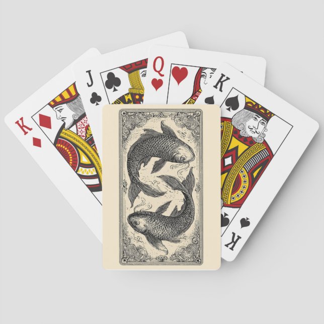 Baraja De Cartas Piscis (Reverso)