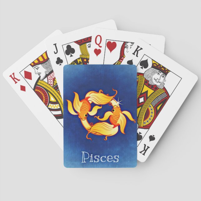 Baraja De Cartas Piscis (Reverso)