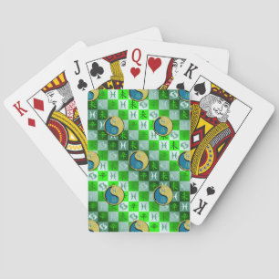 Baraja De Cartas Piscis y Cabra de Metal