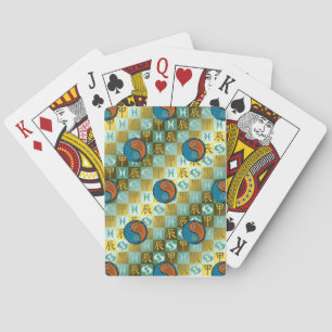 Baraja De Cartas Piscis y Dragón de Madera