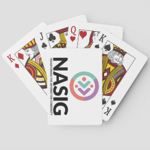 Baraja De Cartas Piso de tarjeta NASIG