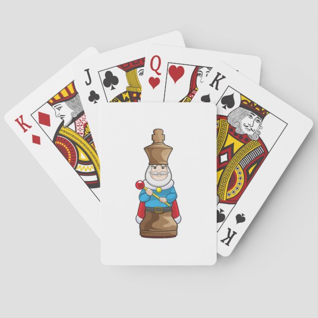 Baraja De Cartas Pista de ajedrez King Chess (Reverso)