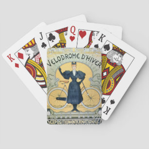 Baraja De Cartas "Pista de Carreras del ciclo del invierno", objeto