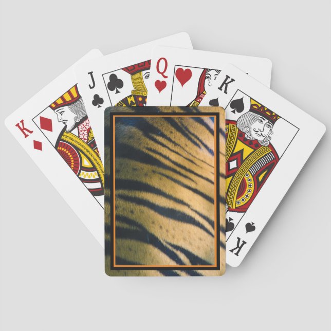 Baraja De Cartas Pista de tigres (Reverso)