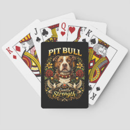 Baraja De Cartas Pit Bull: Fuerza Suave