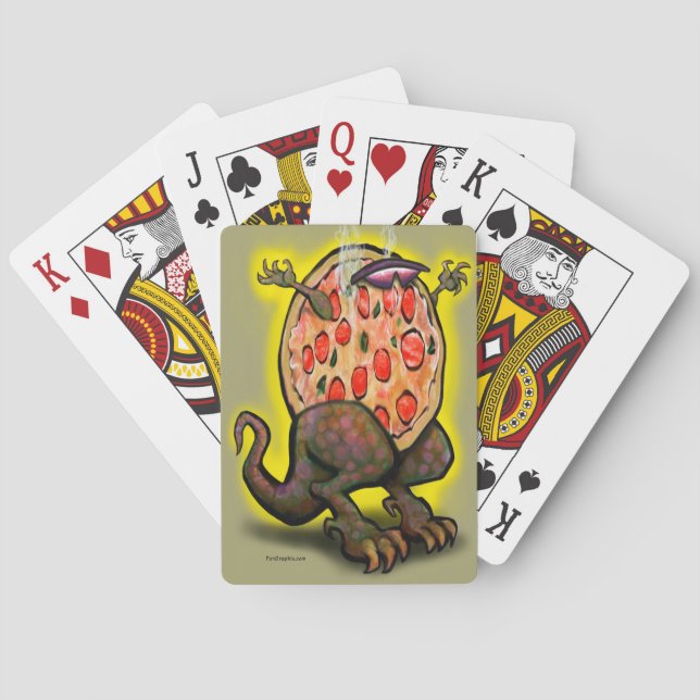 Baraja De Cartas Pizza Beast (Reverso)