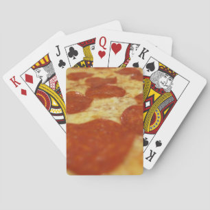 Baraja De Cartas pizza de pepperoni