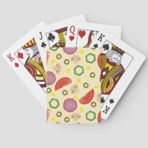 Baraja De Cartas Pizza patrón 2