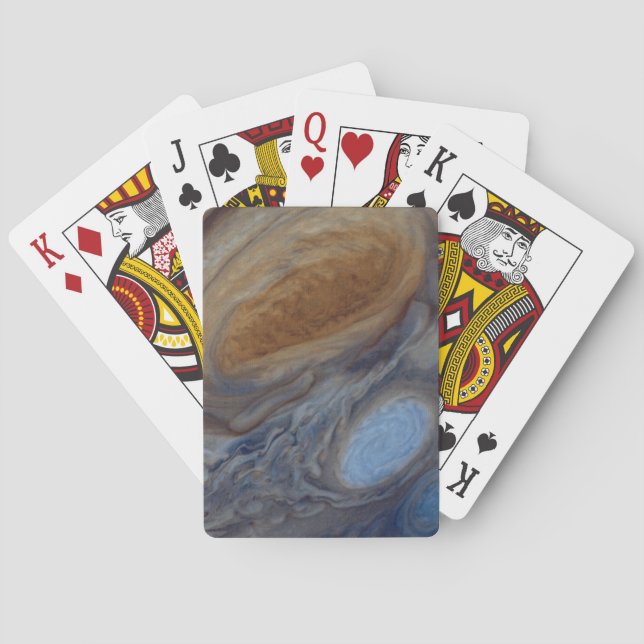 Baraja De Cartas Planet Júpiter Gran Punto Rojo (Reverso)