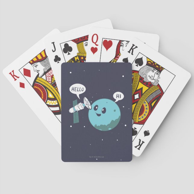 Baraja De Cartas Planeta (Reverso)