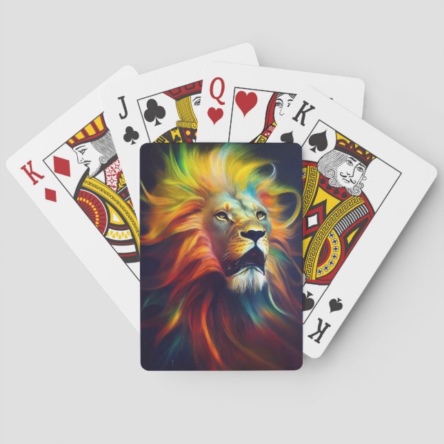 Baraja De Cartas Planeta natural de aventura de descubrimiento anim (Reverso)