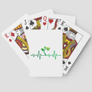 Baraja De Cartas Plant Heartbeat - Planta Botánica de Jardinería Bo