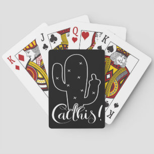 Baraja De Cartas Planta Cactus