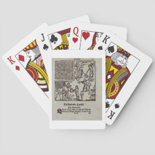 Baraja De Cartas Plantando árboles, "del jardinero holandés" por
