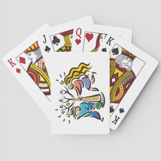 Baraja De Cartas Plantar un árbol (Reverso)